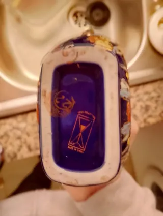 2 Jarrones Porcelana China Estilo Japonés época 60