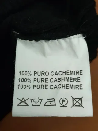 Maglioncino Roy Roger's 100% Cashmere Nero