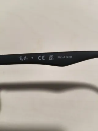 Gafas de Sol Ray-Ban Polarizadas Negro/Plata