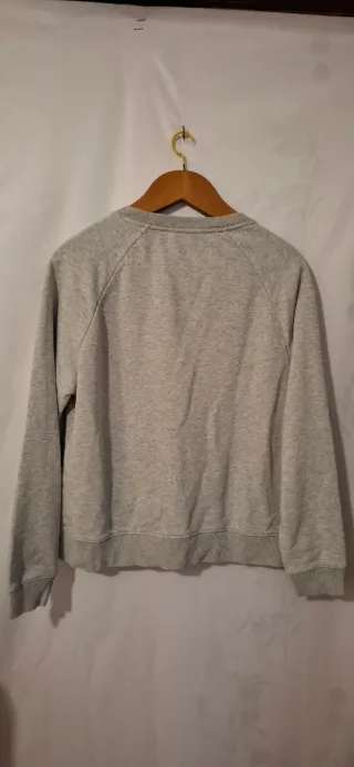 Sudadera Tommy Hilfiger Gris Mujer Talla L