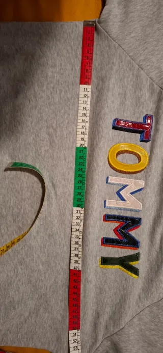 Sudadera Tommy Hilfiger Gris Mujer Talla L