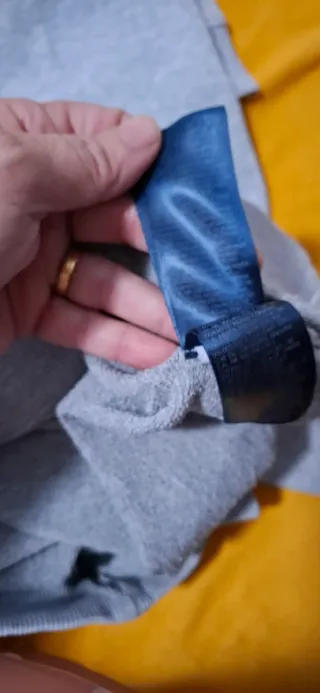 Sudadera Tommy Hilfiger Gris Mujer Talla L