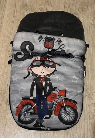 Saco para cochecito negro