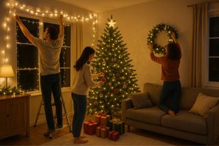 Montaje y Desmontaje de Decoraciones Festivas