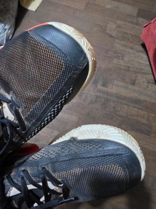 Scarpe da tennis Adidas uomo nere e rosse