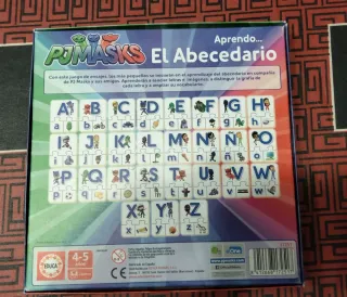 Juego PJ Masks El Abecedario Educa