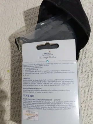 Funda lluvia carrito bebé Babylove