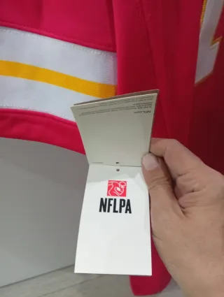 Camiseta NFL Mahomes 15 Chiefs Roja