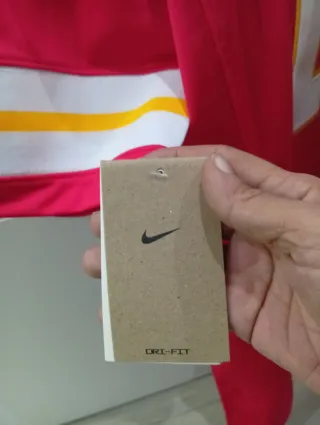 Camiseta NFL Mahomes 15 Chiefs Roja