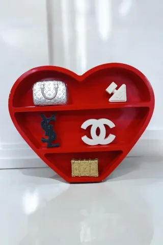 Mensola a forma di cuore