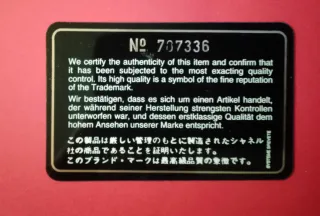 Portafoglio Chanel nero trapuntato