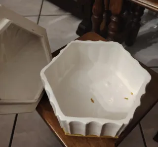 Portagioie Ceramica Vintage Colomba Anni '70