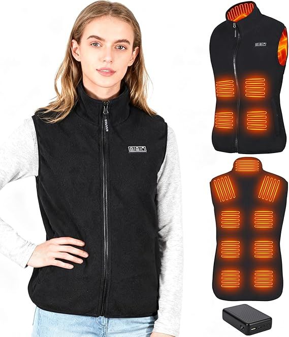 GuKKK Chaleco Calefactable 20000mAh 13 Zona Size M