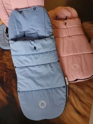 Sacos silla bugaboo ice blue/ soft pink