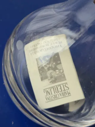 Vaso cristallo Maria Cristina Sterling