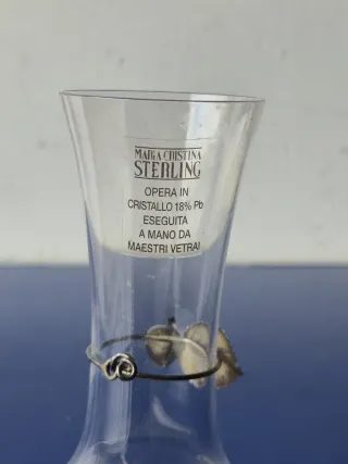 Vaso cristallo Maria Cristina Sterling