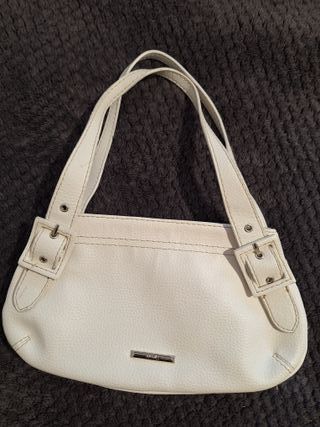 Bolso de mano mujer  "MANGO" blanco