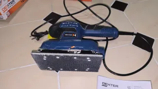 DEXTER LIJADORA 200W + PULIDORA/LIJADORA 1.250W