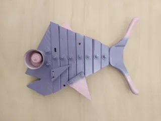 Quadro pesce arte riciclo creativo