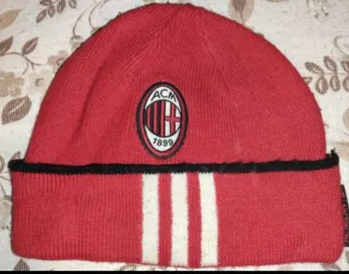 Berretto Milan Adidas Rosso