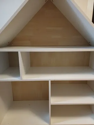 Estantería Casita Zara Home Madera Blanca