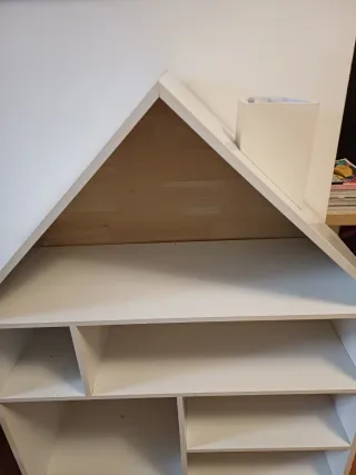 Estantería Casita Zara Home Madera Blanca