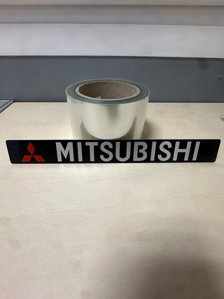 Placa Aluminio Mitsubishi Pajero Montero MK1