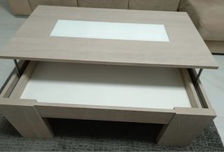 Mesa centro elevable