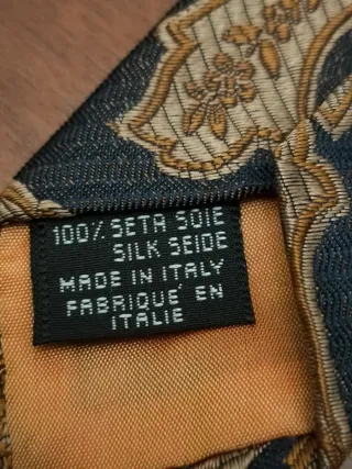 Cravatta Seta Dolce & Gabbana nero ,Oro