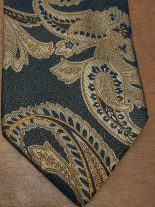 Cravatta Seta Dolce & Gabbana nero ,Oro