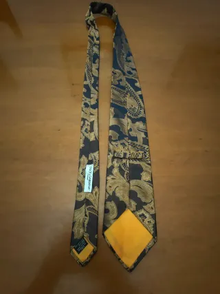 Cravatta Seta Dolce & Gabbana nero ,Oro