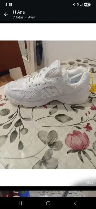 Zapatillas New Balance Blancas unicex