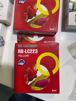 Cartuchos Tinta Brother LC223XLY