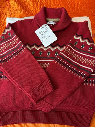 Jersey Mayoral Rojo Niño Talla 6