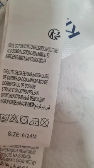 Saco bebé verano Kiabi 6-24m