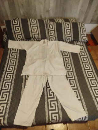 Kimono infantil blanco