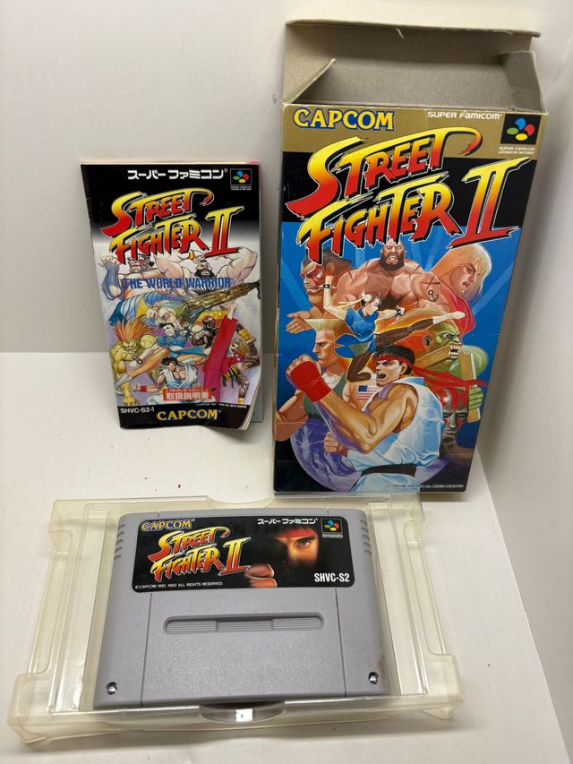 Street Fighter II Super Famicom NTSC JAP