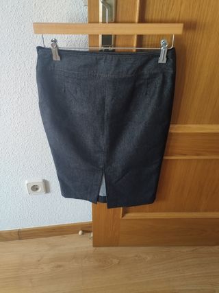 Falda vaquera Zara Talla M