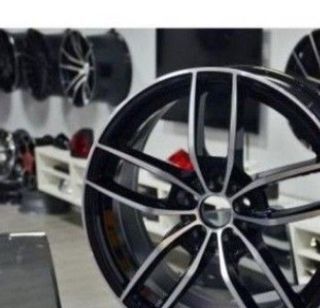 JUEGO DE 4 LLANTAS 18 STAR BLK VW039 5x100