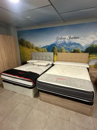 PACK CANAPE Y COLCHON COMPLETO 135X190/150X190