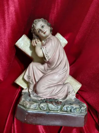 Niño Jesús Cruz Olot 19 cm