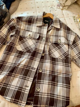 Sobrecamisa cuadros oversize Pull&Bear M