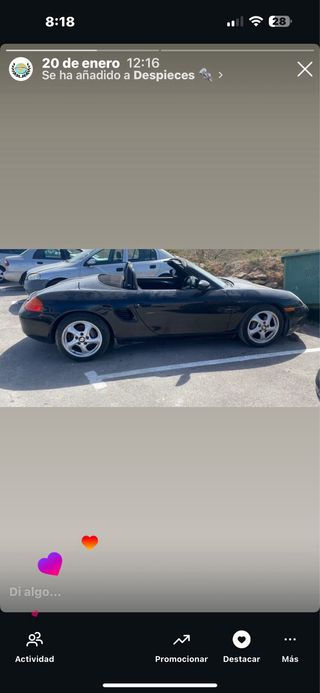 Despiece Porsche Boxster 2.5 (1999)