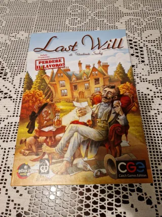 Last Will - Big Box + Getting Sacked boardgame