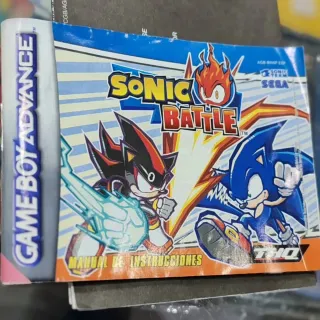 Sonic Advance + Sonic Battle GBA