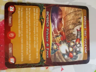 Carta Gormiti - Bombos Popolo del Vulcano
