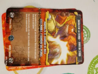 Carta Gormiti - Bombos Popolo del Vulcano