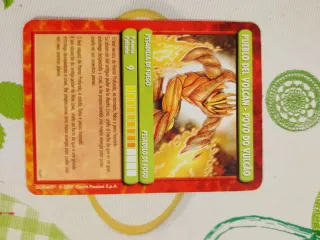 Carta Gormiti - Bombos Popolo del Vulcano