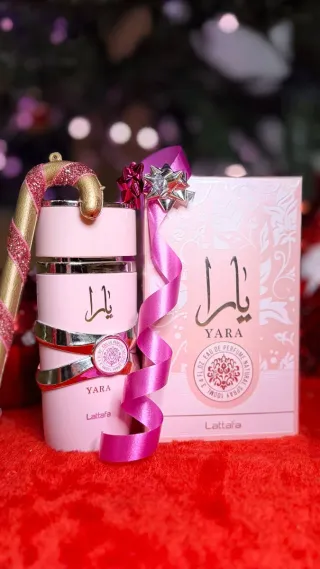 Perfume Lattafa Yara Original Rosa y Dorado