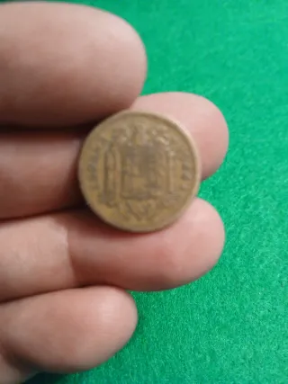 Moneda antigua 1 Peseta